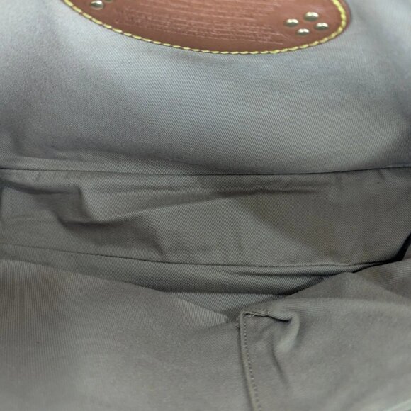 Authentic Celine Tote Bag Handbag Macadam Beige7 Vintage Based on Original Title - Picture 4 of 16